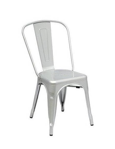 Silla de diseño | replica de Xavier Pauchard, Gris plata