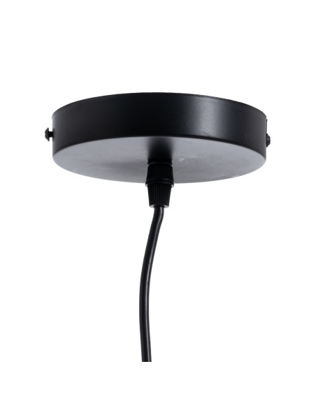 Candeeiro de teto em vidro acinzentado COVELL,20 cm.