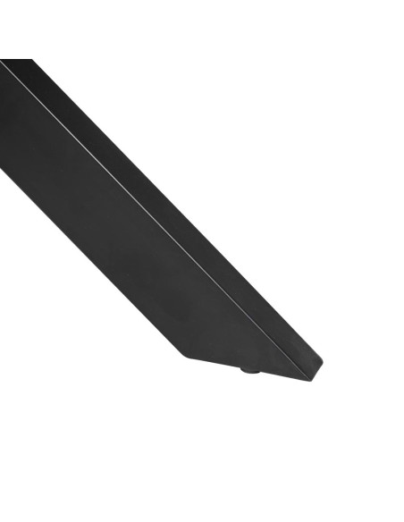 Mesa redonda ARGO em madeira de mangueira e pés em metal preto Ø 140 cm.