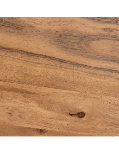 Conjunto YOAN de 2 mesas laterais em madeira de...