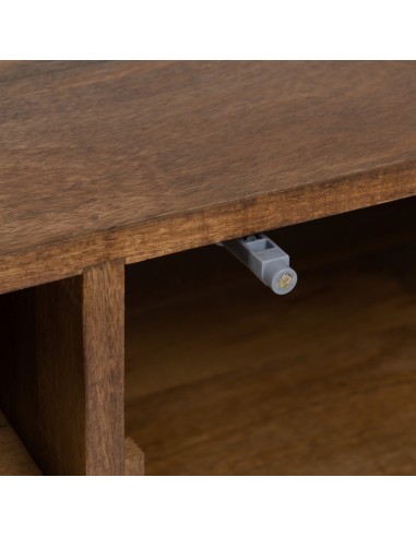 Mueble TV MAILEN 2 puertas en madera de mango...