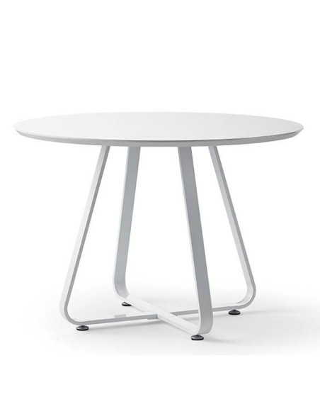 MESA redonda moderna KATI 110, blanco MESA redonda moderna KATI 110, blanco