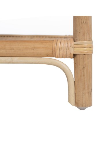 Prateleira em rattan ORMELA com acabamento...