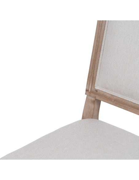 Silla de madera EPOQUE en color beige.