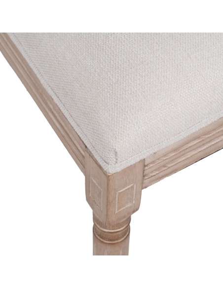 Silla de madera EPOQUE en color beige.