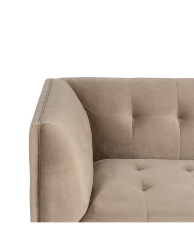 Sofa FLOR 3 plazas de diseño en terciopelo...