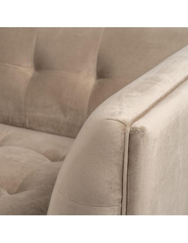 Sofa FLOR 3 plazas de diseño en terciopelo...