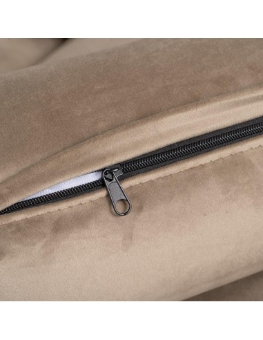 Sofá LEQU 2 plazas en terciopelo champán 172 x...