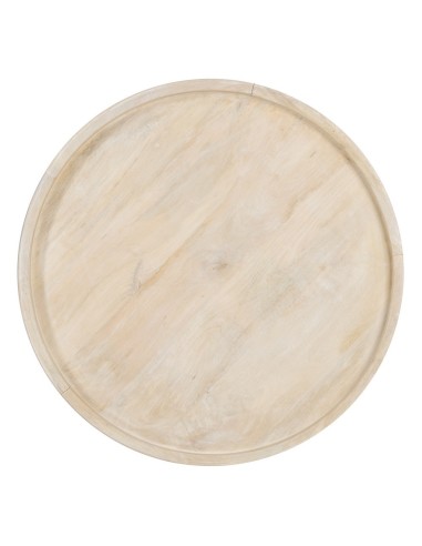 Mesa de centro Lotus Ø 70 cm madera de mango...