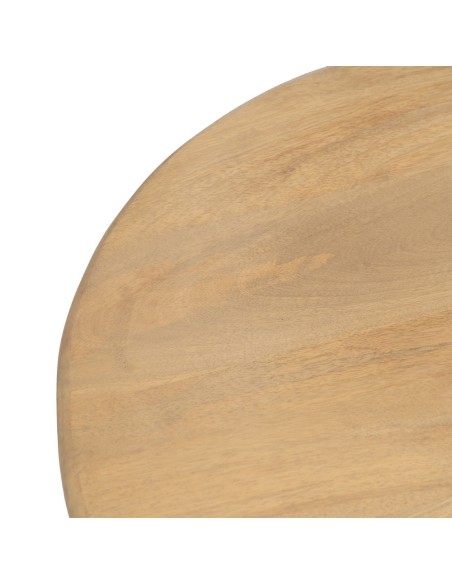 Mesa de centro NEALY de madera de mango natural 120 x 60 cm.
