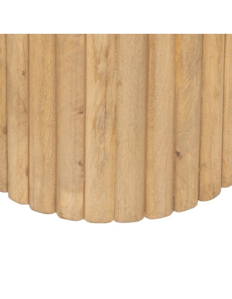 Mesa de centro NEALY em madeira de mangueira natural 120 x 60 cm.