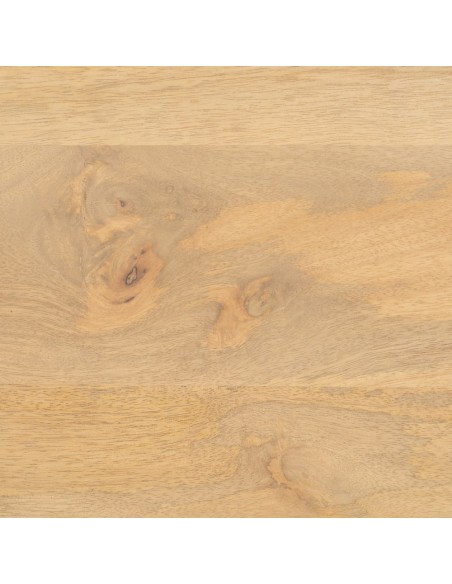 Mesa de centro NEALY em madeira de mangueira natural 120 x 60 cm.