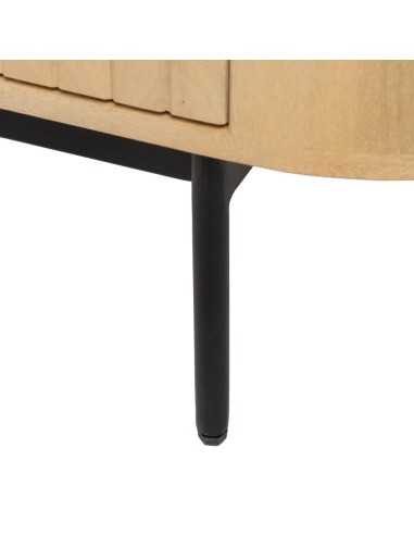 Mueble de tv LICIA, 2 puertas de madera de...