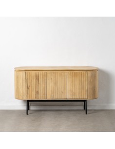 Aparador LICIA com 2 portas em madeira maciça de...