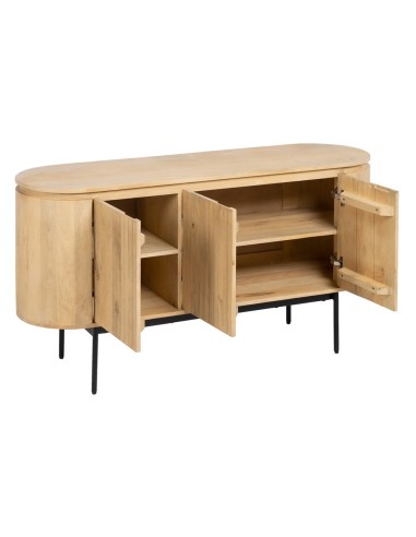 Aparador LICIA com 2 portas em madeira maciça...