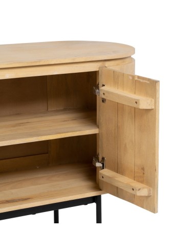 Aparador LICIA com 2 portas em madeira maciça...