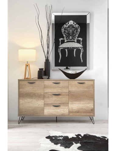 APARADOR KANSAS 150, madera, metal