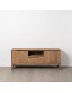 Mueble TV ALGUEMA 2 puertas y 1cajon en madera de mango...