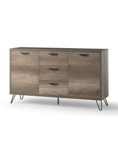 APARADOR KANSAS 150, madeira, metal