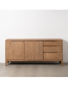 Aparador VEDRANA 2 portas, 3 gavetas em madeira de...