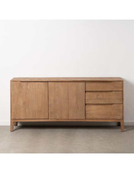 Aparador VEDRANA 2 puertas,3 cajones en madera de mango 193 x 87 cm.