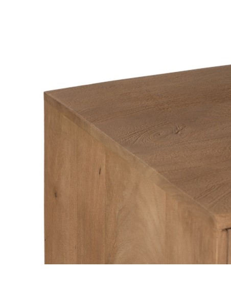 Aparador VEDRANA 2 puertas,3 cajones en madera de mango 193 x 87 cm.