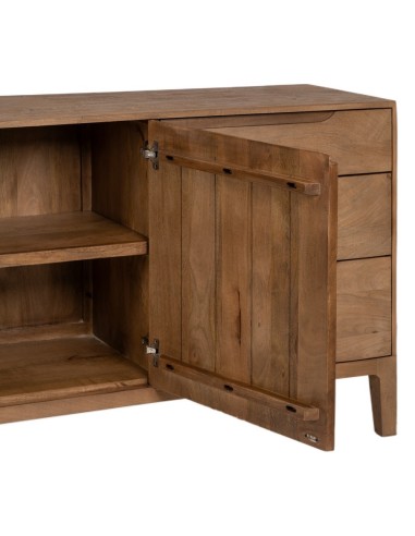 Aparador VEDRANA 2 portas, 3 gavetas em madeira...