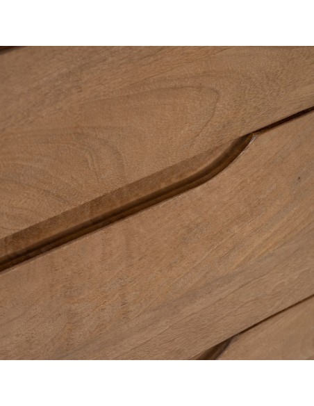 Aparador VEDRANA 2 puertas,3 cajones en madera de mango 193 x 87 cm.