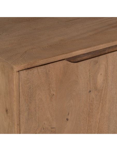 Aparador VEDRANA 2 puertas,3 cajones en madera de mango 193 x 87 cm.
