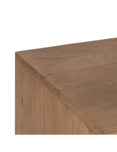 Mesa de cabeceira VEDRANA 2 gavetas em madeira...