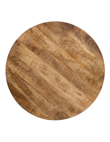 Mesa redonda SHANELLE de madera y patas de...