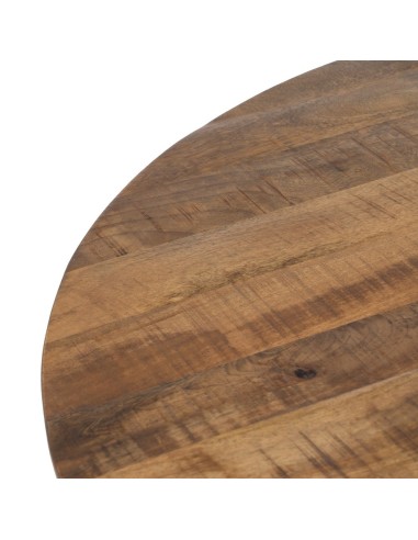 Mesa redonda SHANELLE de madera y patas de...