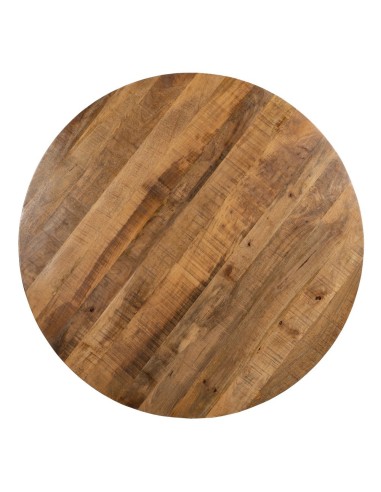 Mesa redonda SHANELLE de madeira com pés de...