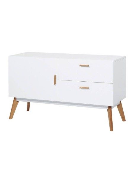 APARADOR NORDICO WEST 120x40, branco APARADOR NORDICO WEST 120x40, branco