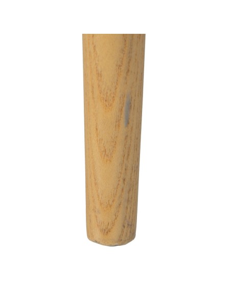 Silla rustica YDALIA de madera maciza de olmo con acabado natural.