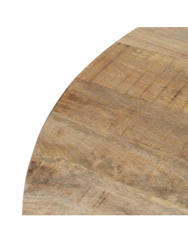 Mesa redonda ARGO 150 de madera de mango y...