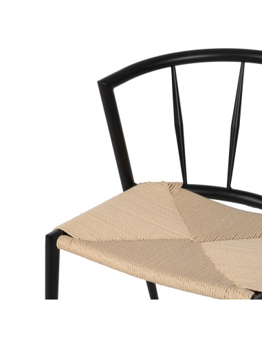 Cadeira de design ANALY em metal com acabamento...