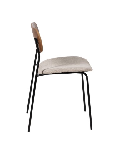 Cadeira design Maureen feita de folheado de...