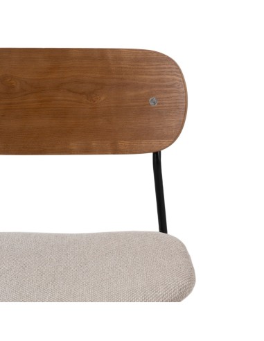 Cadeira design Maureen feita de folheado de...