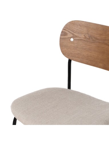 Cadeira design Maureen feita de folheado de...