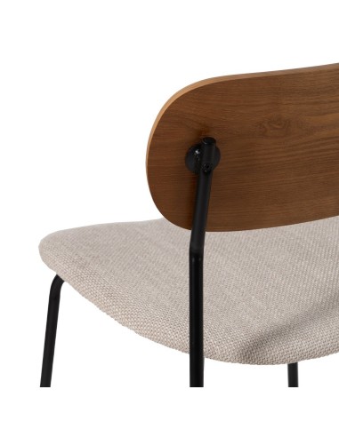 Cadeira design Maureen feita de folheado de...