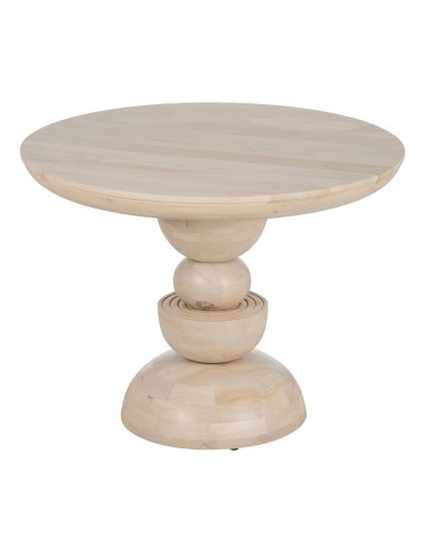 Mesa redonda de comedor MACARELLA de madera de...