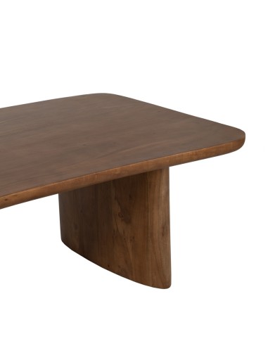 Mesa de centro OAQ de madera de mango acabado...