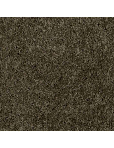 Butaca LUISA en tejido verde y metal dorado.