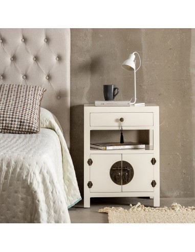 Mesa de cabeceira Oriental TAY, 50 x 66cm, 2...