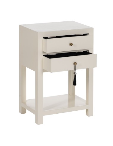 Mesa de cabeceira oriental YAKU, 66x45 cm, 2...