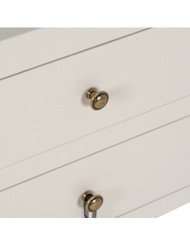 Mesa de cabeceira oriental YAKU, 66x45 cm, 2...