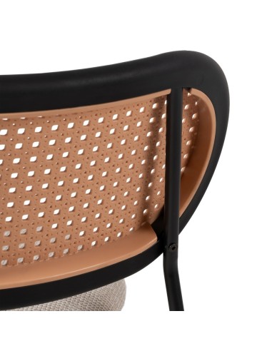 Silla DOR de tejido,metal y polipropileno.