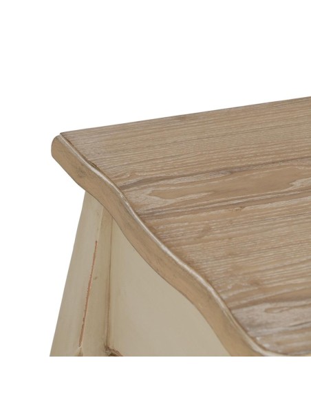 CONSOLA NATURAL-CREMA MADERA 135 X 43 X 77 CM