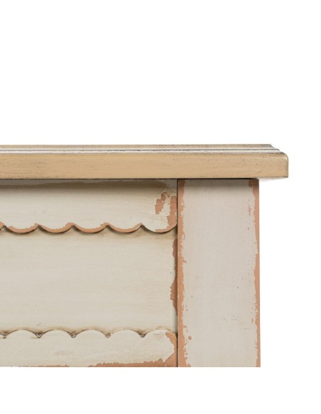 MESA NATURAL-CREMA MADERA 91,50 X 91,50 X 77 CM